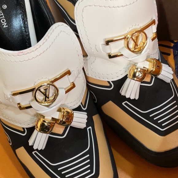 Louis Vuitton Block Shoe Sz 36 - Picture 3 of 5